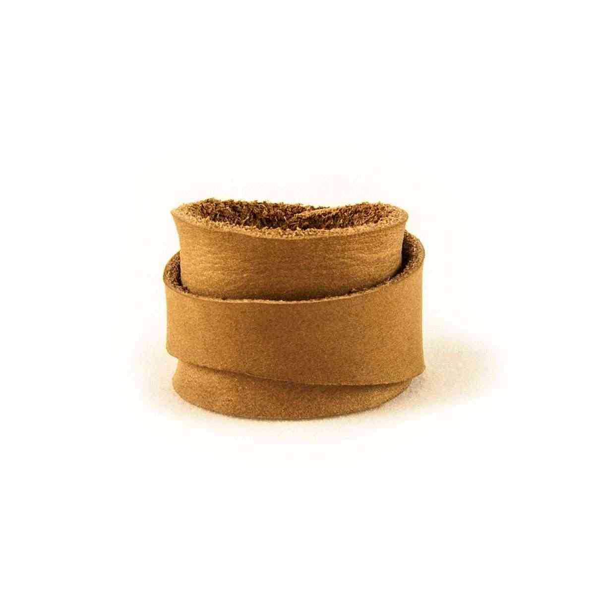 Leather Ring Brown Back