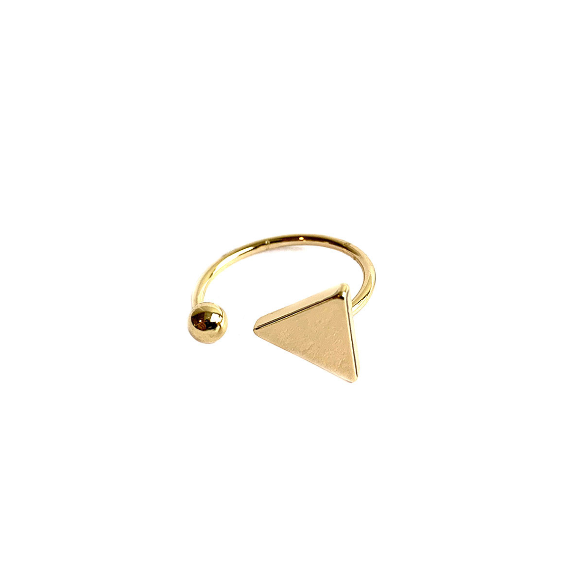 Triangel Ring Goud