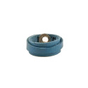 Leren Ring Slim - Royal Blauw