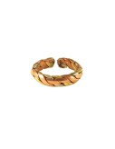 Nepalese Copper Brass Plaited Ring