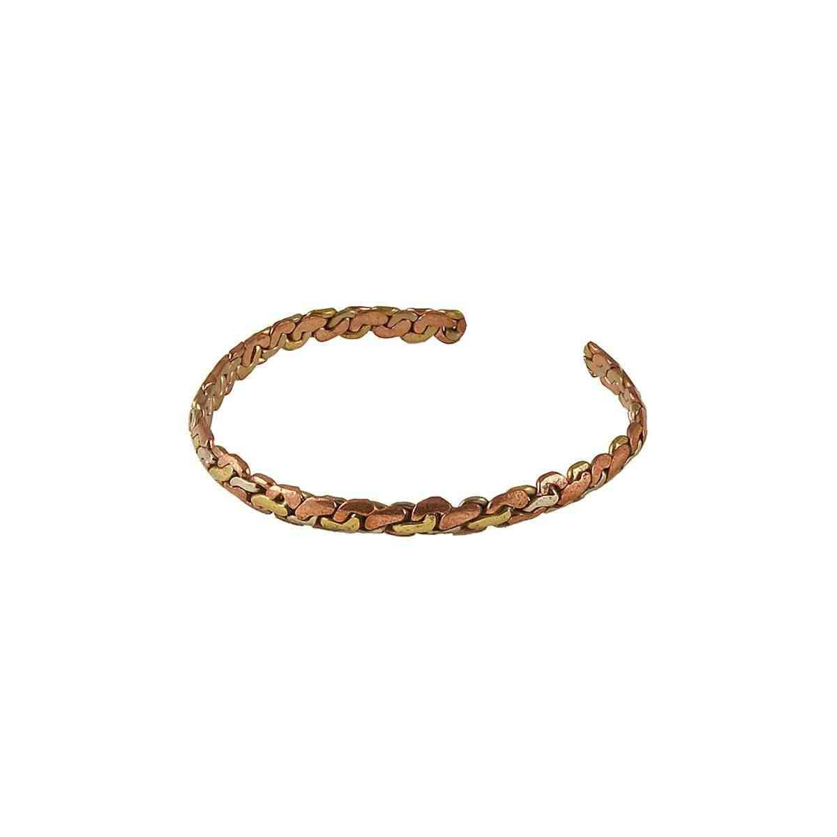 Braided Copper Bangle