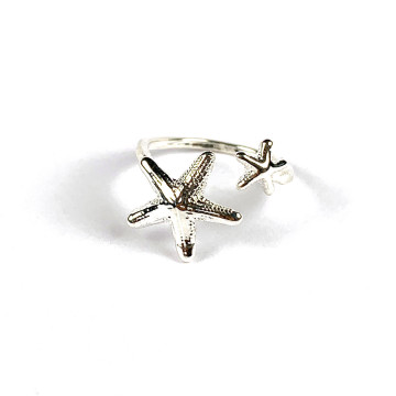 Starfish Ring Silver