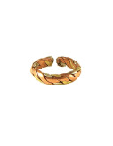 Nepalese Copper Brass Plaited Ring